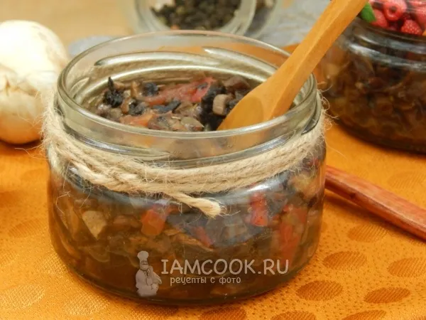 Фото блюда: Грибная икра из шампиньонов на зиму