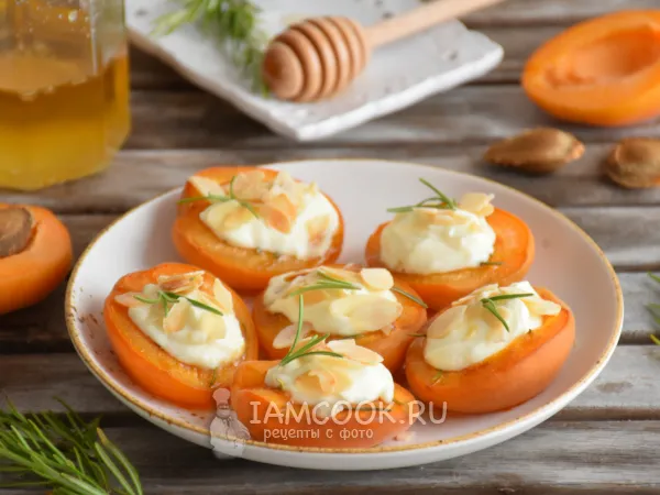 Фото блюда: Запеченные абрикосы в духовке