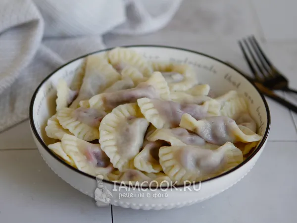 Фото блюда: Вареники со шпанкой