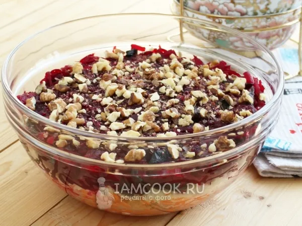 Фото блюда: Салат «Любовница» со свеклой и морковью