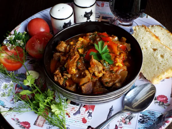 Фото блюда: Чахохбили из говядины