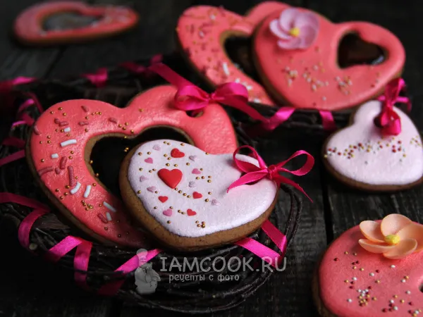 Фото блюда: Имбирное печенье Сердце