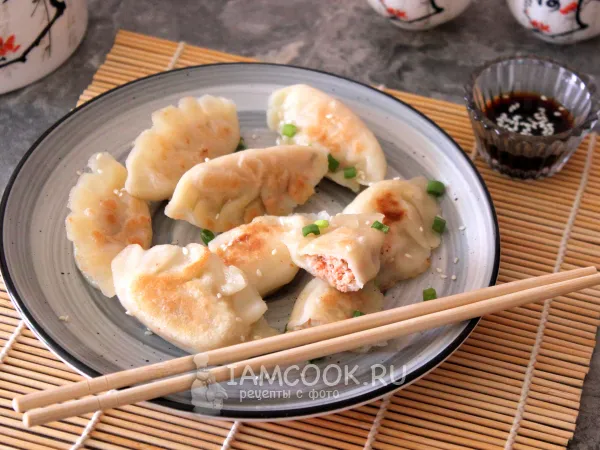 Фото блюда: Гёдза с лососем