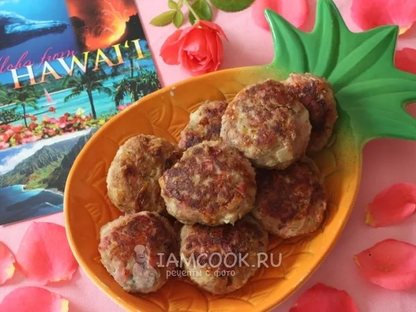 Фото блюда: Котлеты по-гавайски