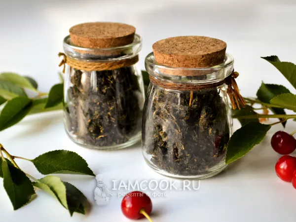 Фото блюда: Ферментированный чай из вишневого листа