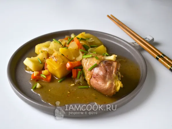 Фото блюда: Такторитан (корейское блюдо)