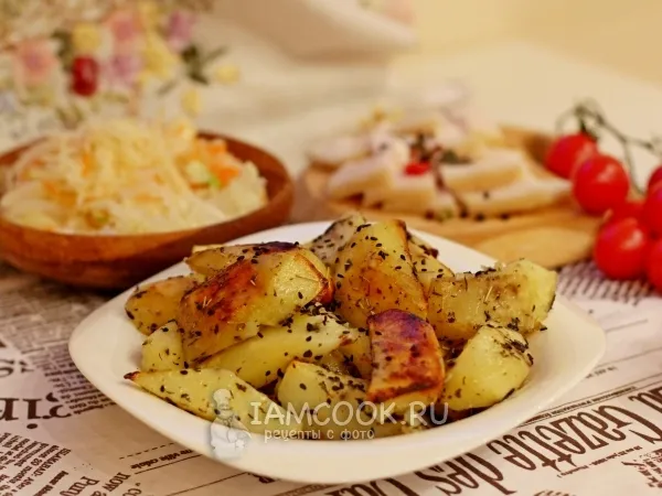 Фото блюда: Картофель в пакете для запекания