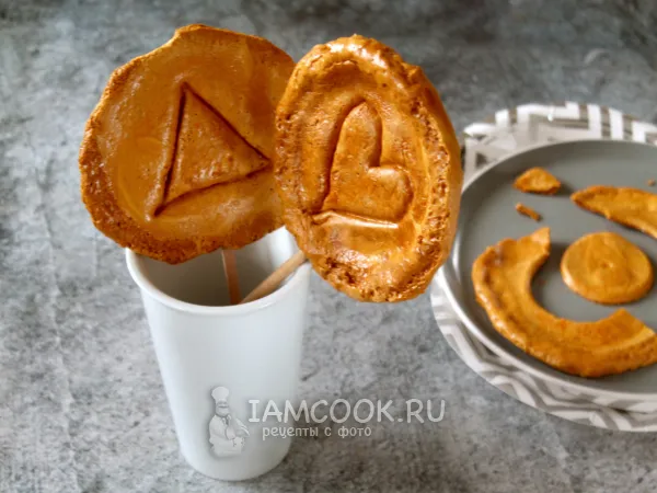 Фото блюда: Конфета Дальгона (сахарная)