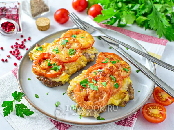 Фото блюда: Мясо по-французски из свиной шеи