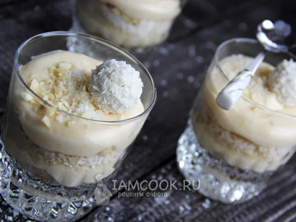 Фото блюда: Трайфл «Рафаэлло»