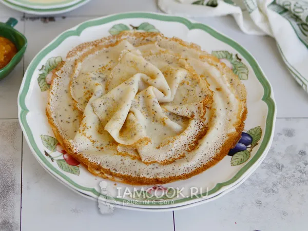 Фото блюда: Блинчики с семенами чиа