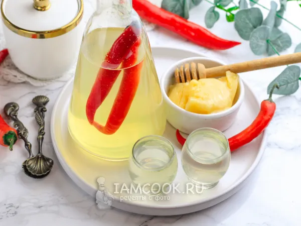 Фото блюда: Настойка медовая с перцем