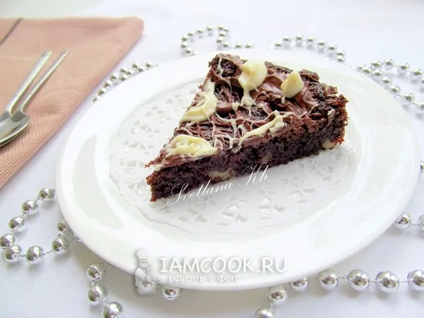 Фото блюда: Черемуховый пирог с орехами