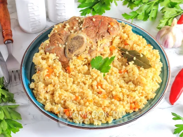 Фото блюда: Баранина с булгуром