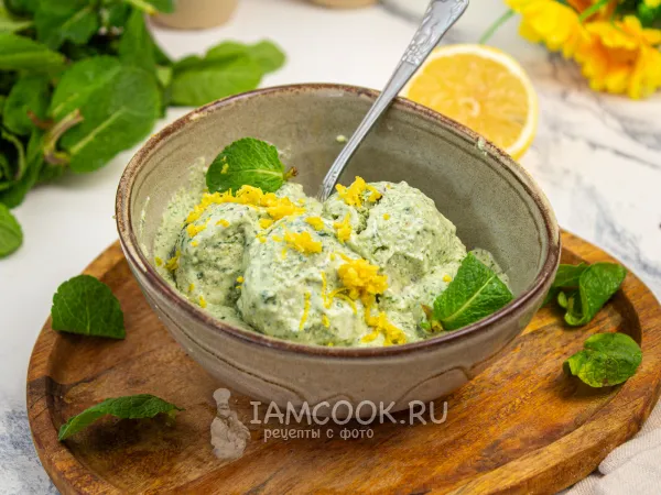 Фото блюда: Мороженое из авокадо