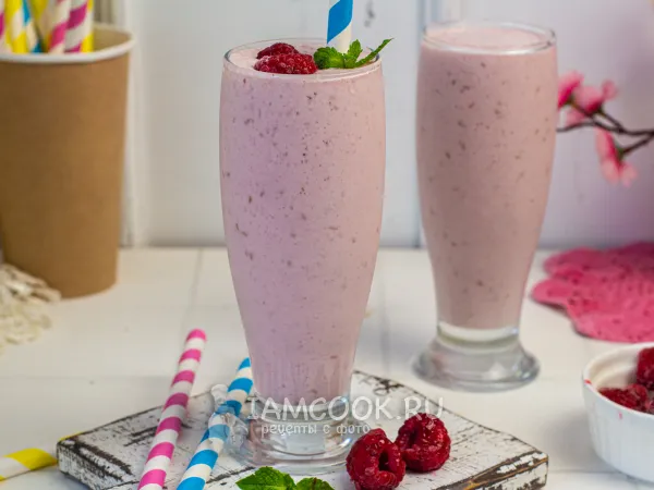 Фото блюда: Молочный коктейль без сахара