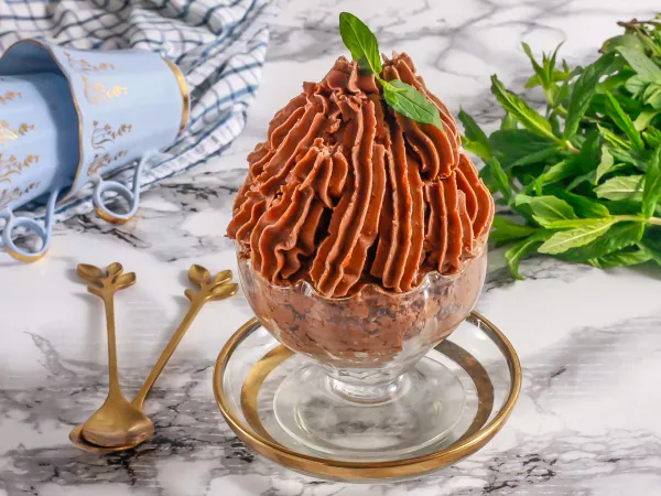 Фото блюда: Шоколадный масляный крем для торта