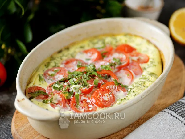 Фото блюда: Зубатка в духовке в сметане