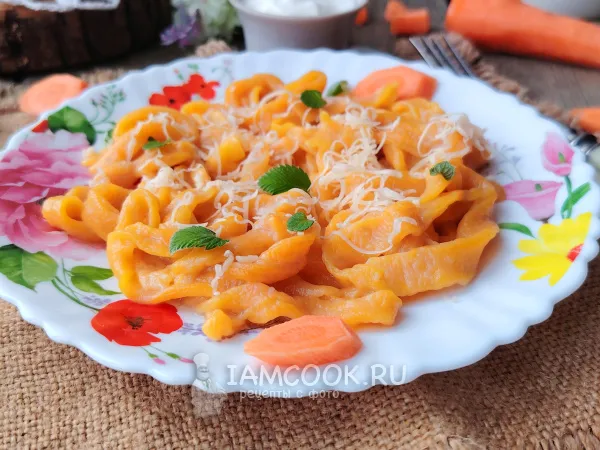 Фото блюда: Морковная паста (лапша)