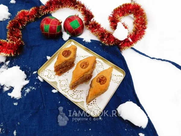 Фото блюда: Пахлава бакинская