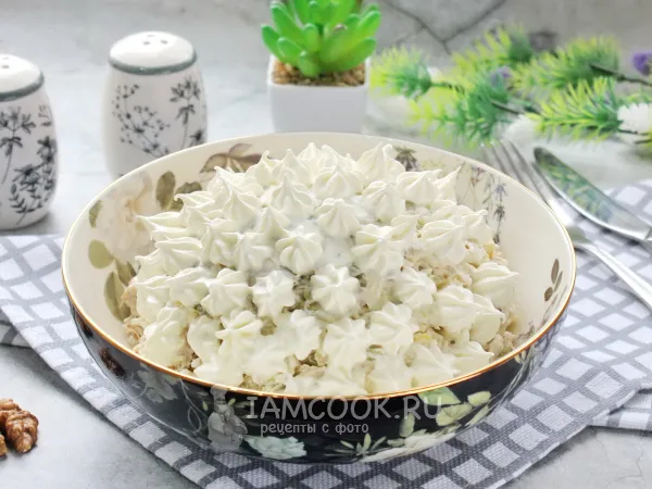 Фото блюда: Салат «Первый снег»