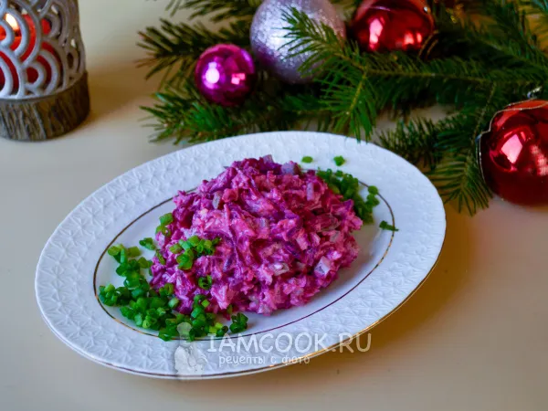 Фото блюда: Салат «Розовая пантера»