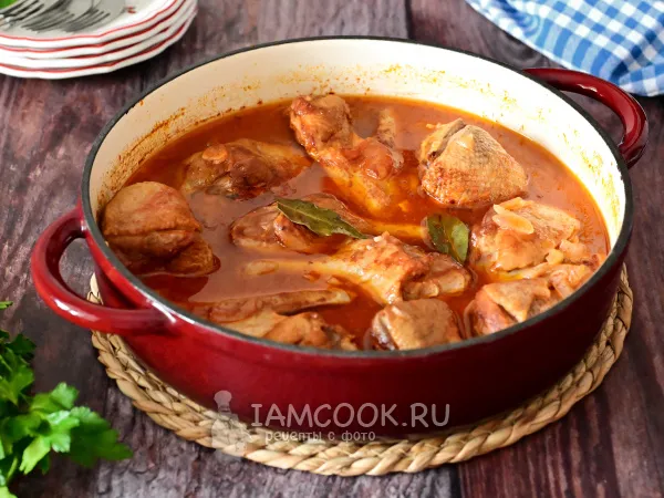 Фото блюда: Утка в томатном соусе