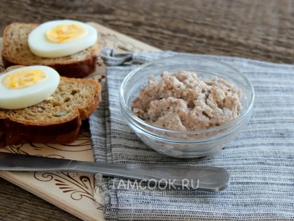 Фото блюда: Паштет из селедки и яблок