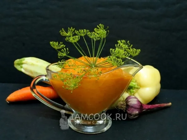 Фото блюда: Икра кабачковая без жарки