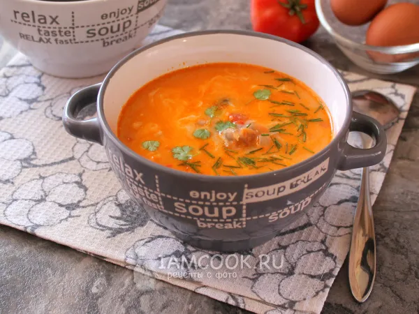 Фото блюда: Том ям с морским коктейлем