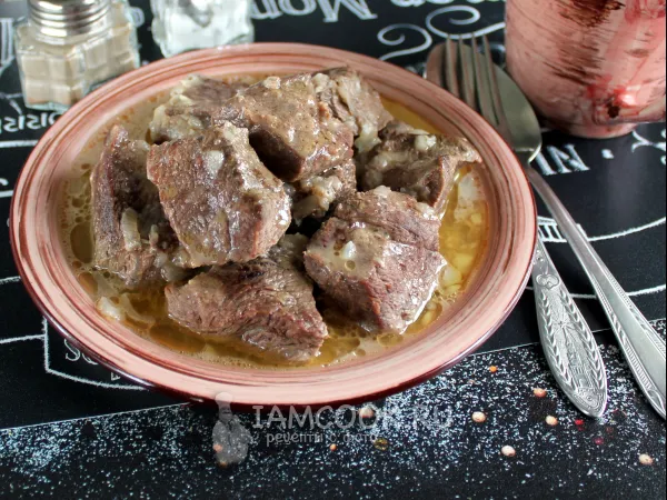 Фото блюда: Мясо по-кремлевски