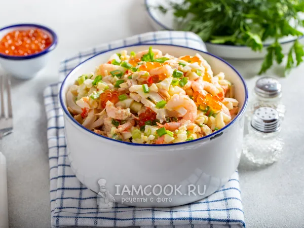 Фото блюда: Салат «Дары моря»