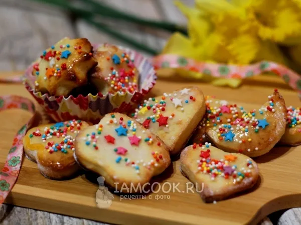 Фото блюда: Творожное печенье без масла
