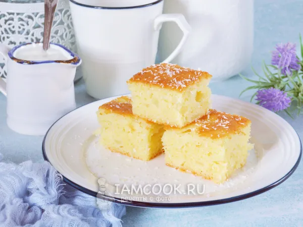 Фото блюда: Манник «Пина колада»