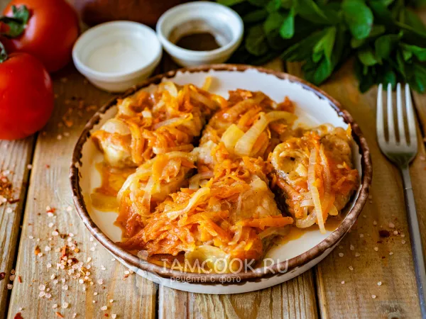 Фото блюда: Хек под маринадом