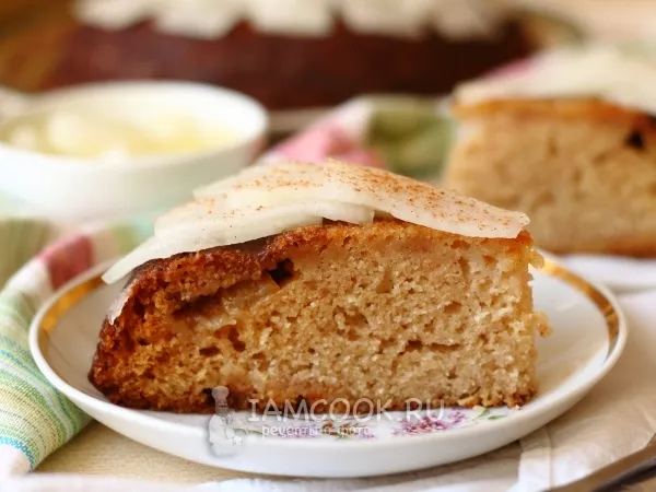 Фото блюда: Пирог с дыней