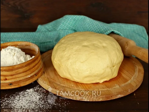 Фото блюда: Тесто для курника на сметане