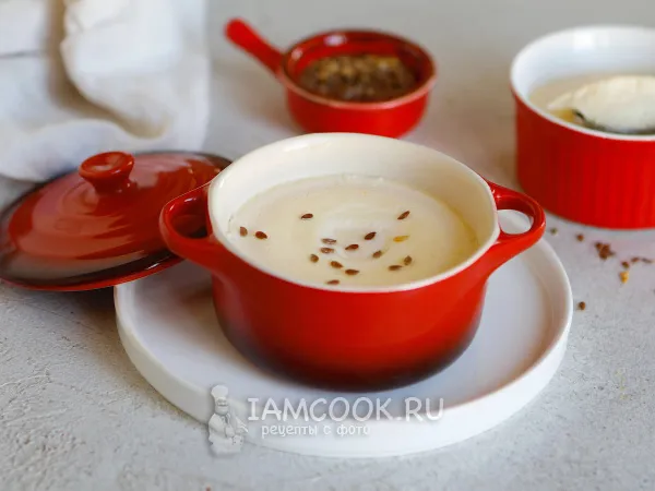 Фото блюда: Омлет с творогом на водяной бане