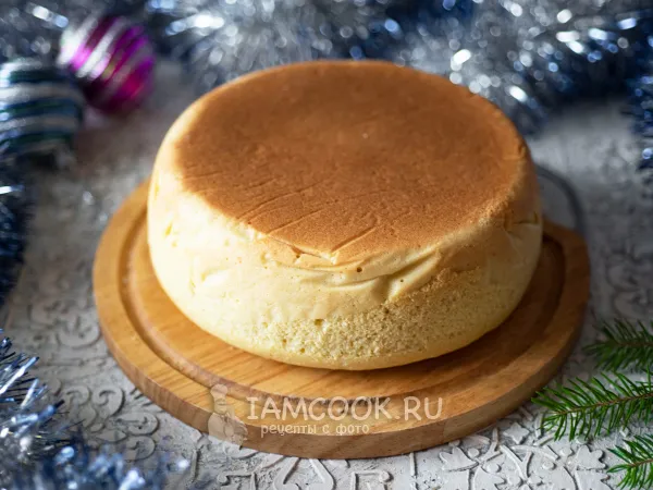 Фото блюда: Бисквит на молоке в мультиварке