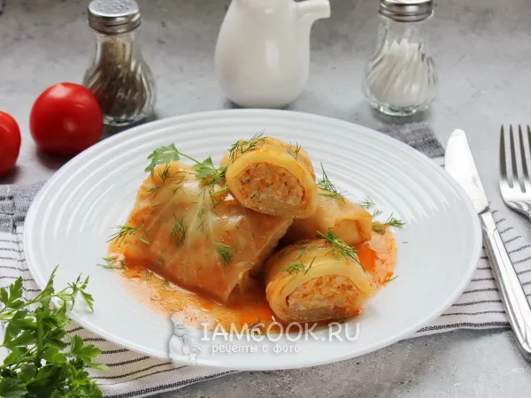 Фото блюда: Голубцы с индейкой