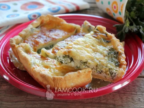 Фото блюда: Киш с крапивой