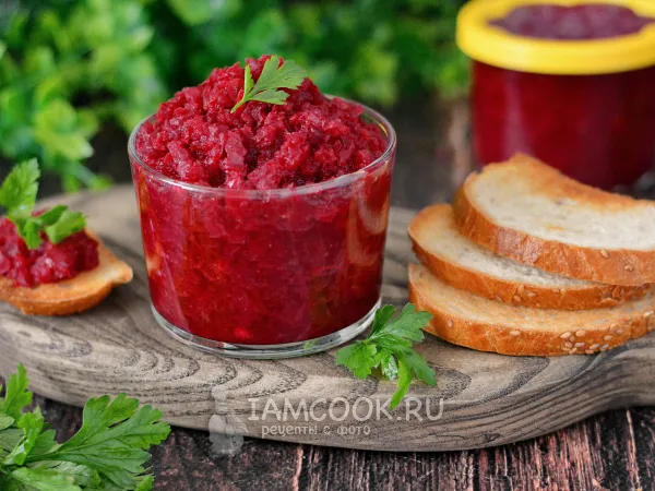 Фото блюда: Икра из свеклы в мультиварке