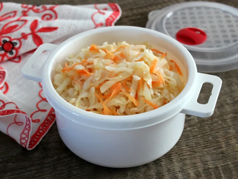 Фото блюда: Маринованная капуста за сутки