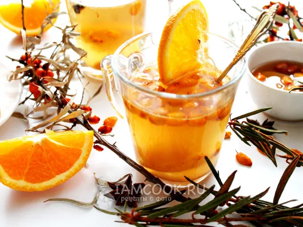 Фото блюда: Облепиховый глинтвейн