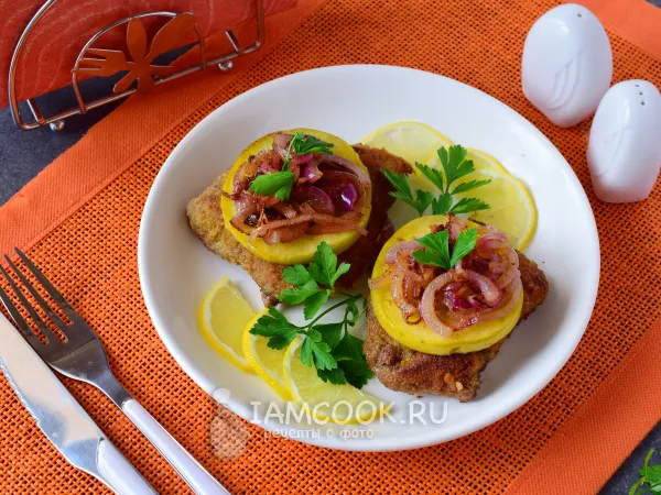 Фото блюда: Медальоны из печени