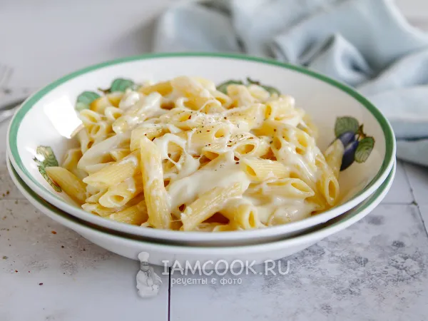 Фото блюда: Макароны с сыром в мультиварке