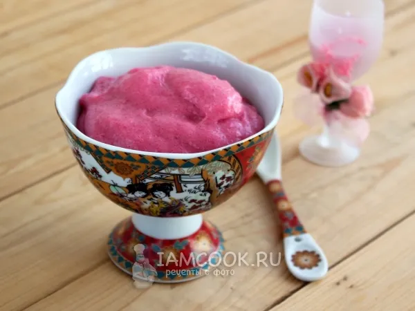 Фото блюда: Мусс клюквенный
