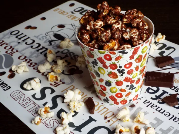 Фото блюда: Шоколадный попкорн