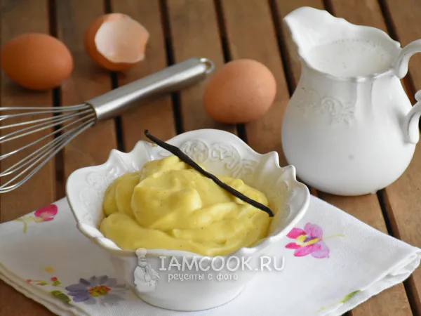 Фото блюда: Крем Патисьер (заварной)