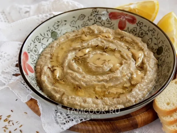 Фото блюда: Мутабаль (закуска из баклажанов)